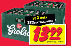  grolsch krat bier 2 25 stuks stuk kratten 