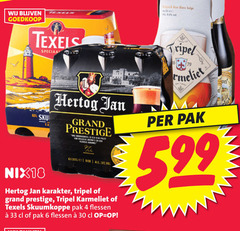 hertog jan texels karmeliet speciaalbieren 4 6 10 30 33 60 nix18 grand prestige karakter tripel skuumkoppe pak flessen biere belge 