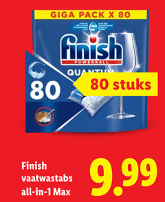  1 80 giga pack finish powerball stuks vaatwastabs all 