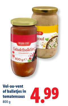  belgian style gehaktballetjes ge gout vent balletjes tomatensaus 