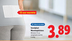  8 12 uur warmte sensiplast warmtepleisters delig 