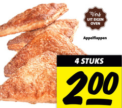  4 200 vers oven appelflappen stuks 