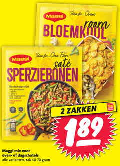  2 10 maggi for oren one pan sate sperziebonen boodschappenlijst paprika gehakt groente zakken mix oven dagschotels zak 