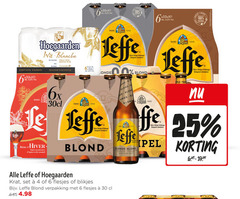  leffe hoegaarden speciaalbieren krat bier 4 6 25 30 100 water barley natural origin edition saison anno wit blanche witbier wheat beer brewed with coriander 6x pack 9 belge belgisch abdijbier 00 blond le notes caramel dieren blonde blikjes 