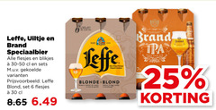  leffe uiltje brand speciaalbieren blikjes bier 6 7 25 30 speciaalbier blond anno india bag belgisch blonde nuances vanille subtiel rand 