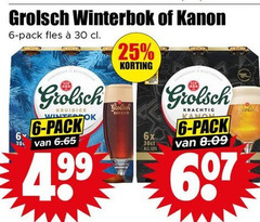  grolsch speciaalbieren 6 25 30 kanon pack fles kruidige winter 6x 