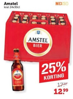  amstel krat bier 25 24x30cl 12 99 