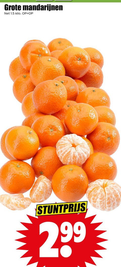  mandarijnen kilo 