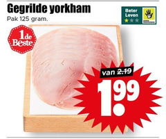 klik op dit plaatje voor een vergroting en voor vergelijkbare aanbiedingen gerelateerd aan
gegrilde yorkham pak beter leven gegrilde yorkham pak beter leven