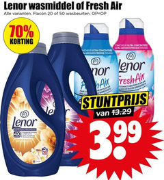  20 50 lenor wasmiddel fresh air flacon wasbeurten diepgaande reiniging kleuren amber orchidee ultra geconcentreerde fraicheur nor frais co fris plein gedroogd buiten 