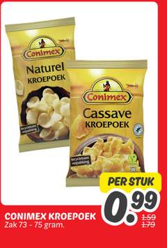 klik op dit plaatje voor een vergroting en voor vergelijkbare aanbiedingen gerelateerd aan
conimex naturel kroepoek cassave recyclebare zak stuk 99 conimex naturel kroepoek cassave recyclebare zak stuk 99