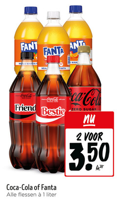 klik op dit plaatje voor een vergroting en voor vergelijkbare aanbiedingen gerelateerd aan
1 2 fant meals fanta anta meal share coca cola zero sugar with friend your original taste 3 50 flessen liter 1 2 fant meals fanta anta meal share coca cola zero sugar with friend your original taste 3 50 flessen liter