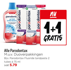  1 2 daily care new parodontax active gum mouthwash tandvlees fresh expert des ultra clean 75ml whitening originele duoverpakkingen fluoride tandpasta tubes ml 