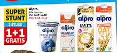 alpro soja melk zuivel yoghurt 1 2 super soorten stuks calcium vit avec blauwe bosbes myrtille protein mild creamy sugars nature opschuimbaar fibre coffee barista from soya plant nutri score base based 