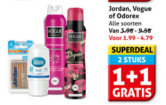  1 2 dental sticks thin jordan odorex marine fresh vogue extravagant fragrance flow sweet fruits elegance perfume deodorant soorten stuks 