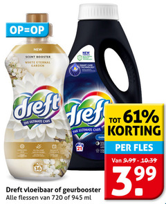  36 720 new scent booster white eternal garden formula technology smart care ultimate neutraliseert maximaal dark lang dreft vloeibaar geurbooster flessen ml fles 