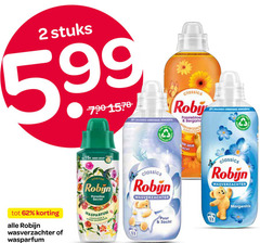  2 33 stuks 5.99 robijn wasverzachter media classics intense paradise secret geur puur zacht morgenfris 