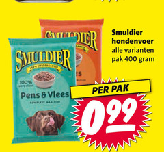  100 400 pens vlees dier hondenvoer pak 