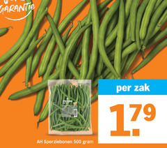  sperziebonen 500 zak 