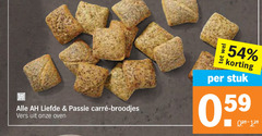  passie carree broodjes vers oven stuk 