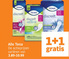  incontinentieverband 1 tena tina discreet ultra varieeren 