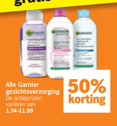  garnier skin active gezichtsverzorging 50 varieeren 