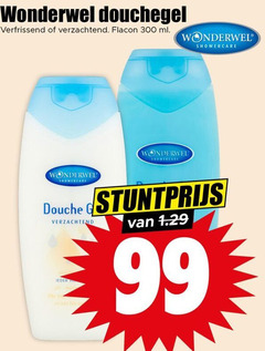  douchegel 99 300 wonderwel verfrissend verzachtend flacon ml douche 