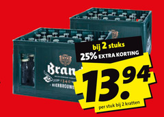  brand krat bier 2 25 stuks stuk kratten 