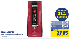  douwe egberts koffiebonen 1 3 11 12 100 professional since espresso dark stuk stuks v.a. espressobonen roast zak kilo harmonious beans arabica 