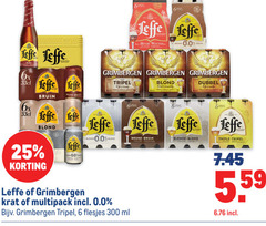  leffe grimbergen speciaalbieren krat bier 6 20 25 30 100 300 1128 ruby edition saison 0.0 anno effe brune bruin 6x blond tripel rond evenwichtig abdij dubbel blonde triple multipack ml 