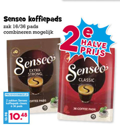  douwe egberts senseo koffiepads 2 36 zak 16 pads combineren strong halve classic zakken coffee 