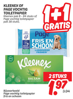  1 2 8 64 100 kleenex page vochtig toiletpapier pak stuks recyclable bewezen doorspoelbaar geur neutraliserende technologie biologisch afbreekbaar doekjes fris schoon balsem aloe vera vitamin and tissue 