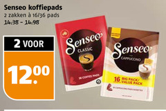  douwe egberts senseo koffiepads 2 16 zakken 36 pads classic coffee cappuccino big pack 
