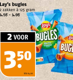  2 350 bugles zakken kilo nacho cheese natures 
