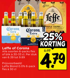 klik op dit plaatje voor een vergroting en voor vergelijkbare aanbiedingen gerelateerd aan
6 25 30 he corona cero extra leffe of alle soorten - packs fles blik e 30-33 cl . per stuk van 6.39 tot 9.89 prijsvoorbeeld blond 0.0 pack friple tripel korting 4.79 6 25 30 he corona cero extra leffe of alle soorten - packs fles blik e 30-33 cl . per stuk van 6.39 tot 9.89 prijsvoorbeeld blond 0.0 pack friple tripel korting 4.79