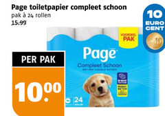  10 24 1000 page toiletpapier schoon pak rollen voordeel beter cent 