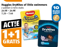  1 2 10 huggies drynites little swimmers pakken 12 stuks swim cent pyjama pants 