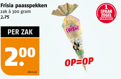  1 200 300 frisia paasspekken zak spaar zegel leifheit kilo 