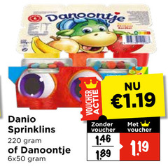  danoontje voucher danio 