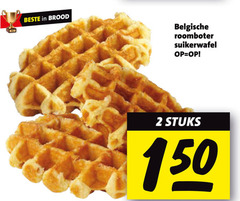  wafels 2 150 brood belgische roomboter suikerwafel stuks 