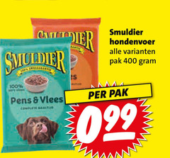  100 400 pens vlees complate hondenvoer pak 