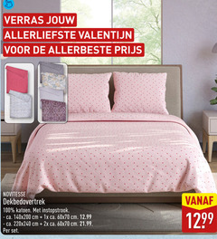  dekbedovertrek 100 allerliefste valentijn novitesse katoen instopstrook ca. cm 1x 2x 