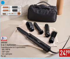  1 3 5 360 3jaar multistyler warmtestanden opzetstukken kabel opbergtas 