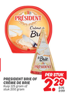  200 texture president brie kuip stuk le 