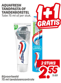 klik op dit plaatje voor een vergroting en voor vergelijkbare aanbiedingen gerelateerd aan
aquafresh tandenborstel tandpasta 1 2 23 tube ml stuk hal tandsteen controle 75ml tandsteencontrole clean control stuks 55 aquafresh tandenborstel tandpasta 1 2 23 tube ml stuk hal tandsteen controle 75ml tandsteencontrole clean control stuks 55