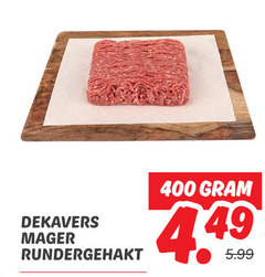  400 dekavers rundergehakt 