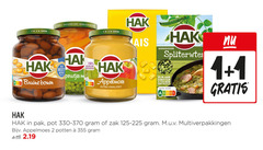  hak appelmoes groenteconserven bruine bonen 1 2 4 12 100 open natuurlijke ingredienten getest gedroogde rijk eiwitten vezels nutri score pak pot 330-370 zak 125-225 potten 