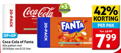  coca-cola fanta cola frisdrank 4 20 42 96 pack coca origin delicio this wrap recycled plastic pakken blikjes 0.25 liter 3 orange less sugar and x250 help recycle pak 