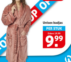  unisex badjas stuk elders 