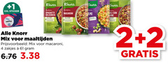  2 4 asia 1 knorr xxl sticker spaghetti bolognese macaroni arne derbystar mix maaltijden zakjes 